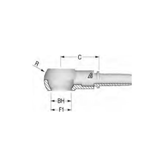 Hydraulikanschluss - H1230310 - ALFAGOMMA - Banjo / BSP / Metall