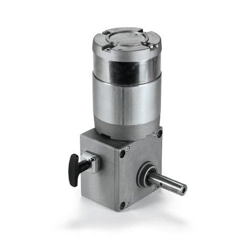 DC-Getriebemotor - MR07 - AMER - Permanentmagnet / mit Schneckengetriebe / rechtwinklig