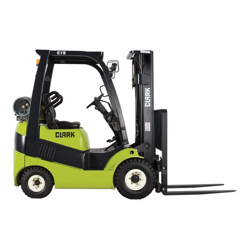 Diesel-Gabelstapler - C series - CLARK Material Handling - LPG / Sitz / für Materialumschlag