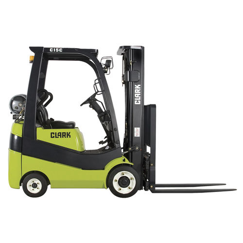 LPG-Gabelstapler - C series - CLARK Material Handling - Sitz / für Materialumschlag / Industrie
