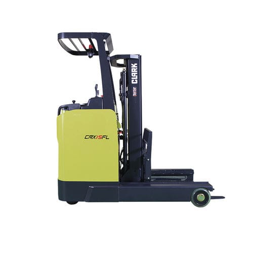 Elektrischer Schubmaststapler - CRX series - CLARK Material Handling - Stand / für Materialumschlag / für Lagerhallen