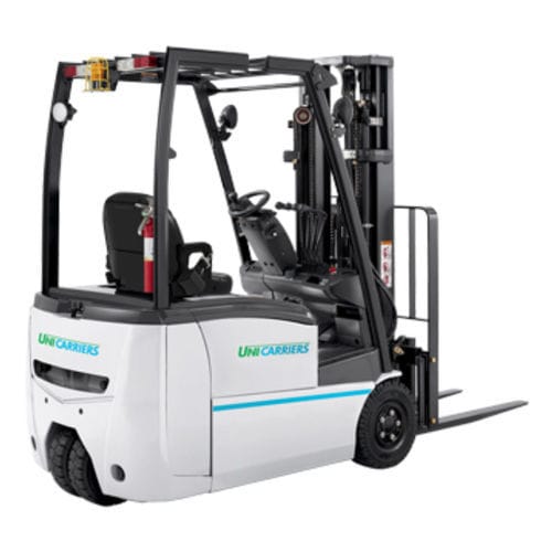Elektrischer Gabelstapler - TX series - Nissan Forklift - Sitz / für Materialumschlag / mit Gegengewicht