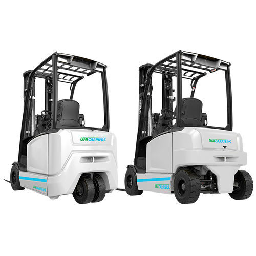 Elektrischer Gabelstapler - MXS series - Nissan Forklift - Sitz / für Materialumschlag / mit Gegengewicht