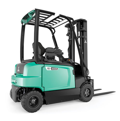 Elektrischer Gabelstapler - FB16-20(C)N2 Series - Mitsubishi Forklift Trucks - Sitz / Industrie / 4 Räder