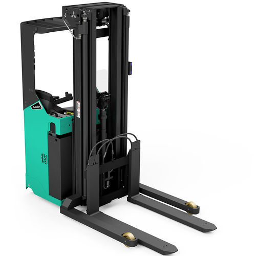 Elektrischer Stapler - AXiA XL SBS12N2TF - Mitsubishi Forklift Trucks - mit Quersitz / 24 V / für Lagerhallen