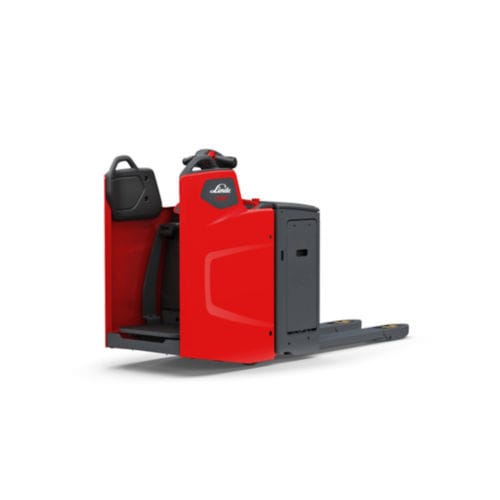 Elektrischer Hubwagen - T2 FP series - Linde Material Handling - mit Fahrerstandplatz / 24 V / Stahl