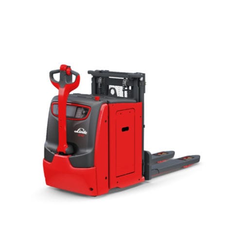 Elektrischer Stapler - D10 - Linde Material Handling - Geh / 24 V / Doppelstock