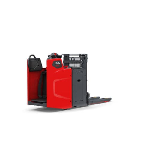 Elektrischer Stapler - D10FP - Linde Material Handling - mit Fahrerplattform / 24 V / Doppelstock