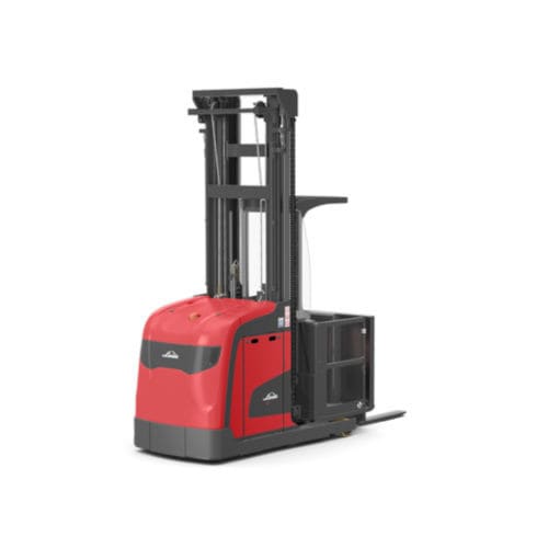 Hoch-Kommissionierstapler - V modular series - Linde Material Handling - elektrisch / vertikal / für Lagerhallen