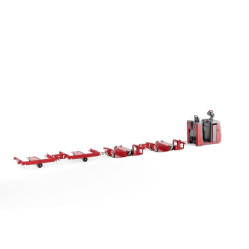 Elektrischer Schlepper - LT series - Linde Material Handling - hydraulisch / auf Reifen / mit Fahrerstandplatz