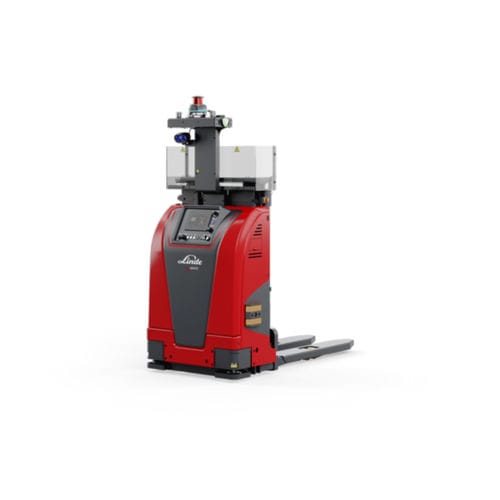 Stapler für Paletten -  L-MATIC core - Linde Material Handling - batteriebetrieben / FTF / automatisiert