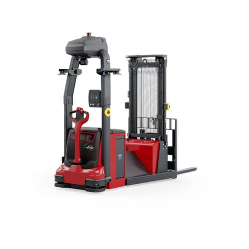 Stapler für Paletten - L-MATIC AC k - Linde Material Handling - batteriebetrieben / automatisiert / für Industrieanwendungen