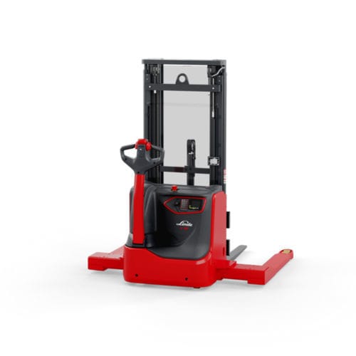 Elektrischer Stapler - L1 AS series - Linde Material Handling - Geh / 24 V / für Lagerhallen