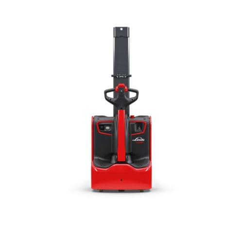 Elektrischer Stapler - D08 M - Linde Material Handling - Geh / 24 V / Doppelstock
