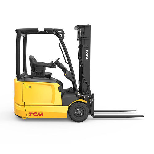Elektrischer Gabelstapler - FB/FTB - TCM Forklifts - Sitz / für Materialumschlag / 4 Räder