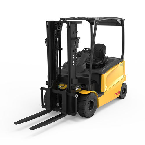 Elektrischer Gabelstapler - FHB series - TCM Forklifts - Sitz / 4 Räder / mit Gegengewicht