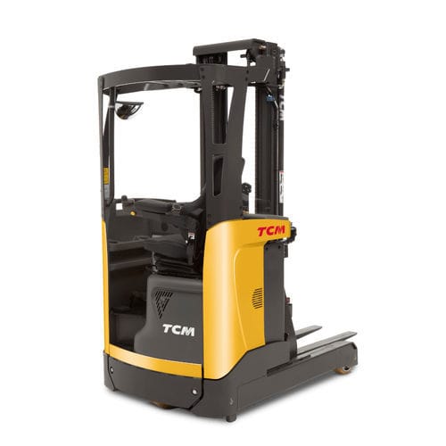 Elektrischer Schubmaststapler - RT series - TCM Forklifts - mit Quersitz / für Materialumschlag / für Lagerhallen