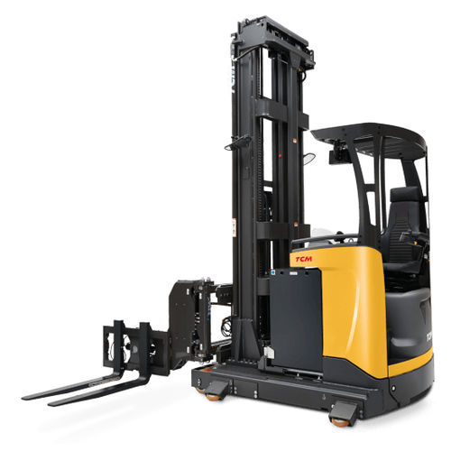 Elektrischer Schubmaststapler - RTS - TCM Forklifts - mit Quersitz / Lager / für Lagerhallen