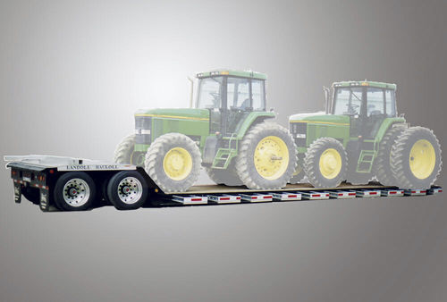 Gooseneck-Anhänger - 825-AG - Landoll - für Industriematerial / 2-Achsen / angehängt