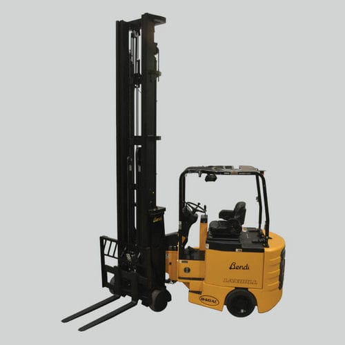 Elektrischer Gabelstapler - Bx0AC-HL series - Landoll - Sitz / für Materialumschlag / für enge Gänge