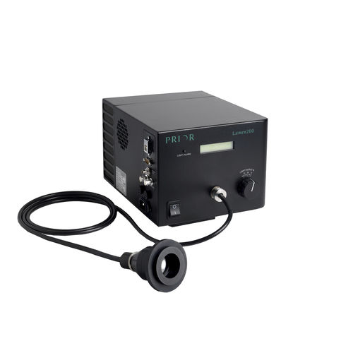 Metallhalogenidenlampe-Beleuchtung - Lumen 200 - Prior Scientific - UV / kompakt / für Mikroskop