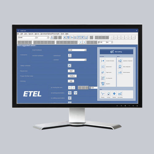 Schnittstellen-Software - ComET - ETEL S.A. - Programmier / Konfiguration / Optimierung