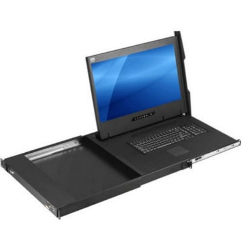 Konsole-Rackeinschub - KD82234 - Acnodes Corporation - Tastatur / LCD-Bildschirm / 1U