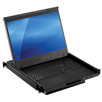 Tastatur Rackeinschub - MKD6219 - Acnodes Corporation - Konsole / LCD-Bildschirm / mit integriertem KVM-Umschalter