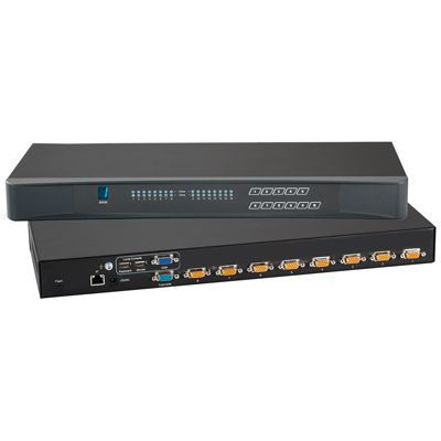 KVM-Switch / Rack - KP802 - Acnodes Corporation - 1U / 8 Ports
