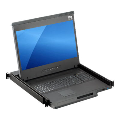 Tastatur Rackeinschub - MKD6217 - Acnodes Corporation - Konsole / LCD-Bildschirm / mit integriertem KVM-Umschalter