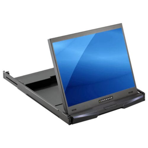 Konsole-Rackeinschub - RP1205 - Acnodes Corporation - mit integriertem KVM-Umschalter / Tastatur / LCD-Bildschirm
