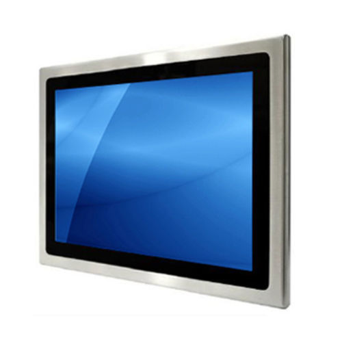 Edelstahl-Monitor - PMN80120 - Acnodes Corporation - LCD / mit resisitivem Touchscreen / mit Multi-Touch-Screen
