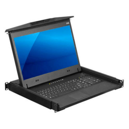 Konsole-Rackeinschub - KD82174 - Acnodes Corporation - Tastatur / LCD-Bildschirm / 1U