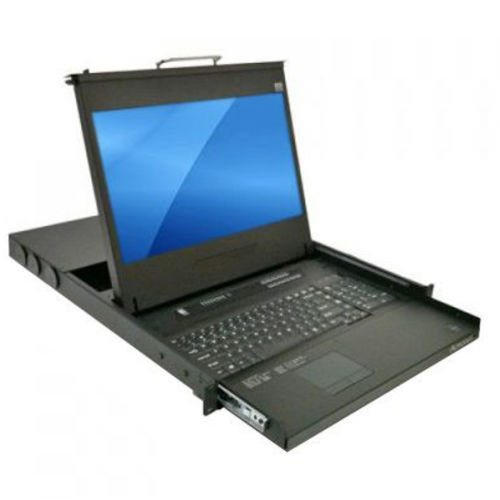 Rackeinschub mit integriertem KVM-Umschalter - MKD6117 - Acnodes Corporation - 19" / Konsole / Tastatur