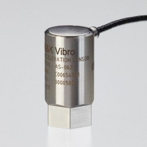 Konstantstrom-Beschleunigungssensor - AS-062/T1  - Brüel & Kjær Vibro - flach / Empfindlichkeit