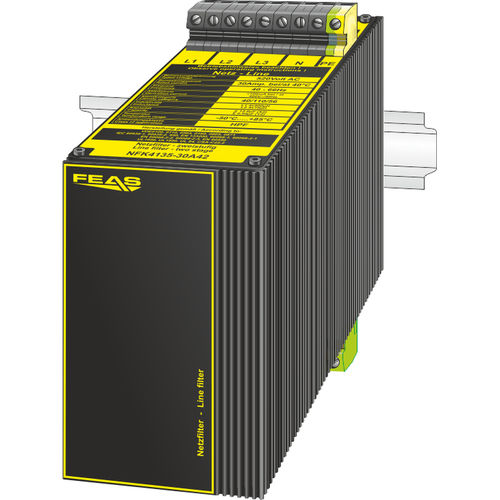 Elektronischer Filter / Bandpass - NFK4135-30A42-H - FEAS GmbH - passiv / kompakt / dreiphasig