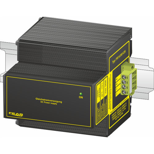 Stromversorgung für DIN-Schiene - PS1U5012S - FEAS GmbH - AC/DC / Einfachausgang / mit Kurzschluss-Schutz