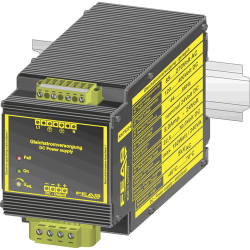 Stromversorgung für DIN-Schiene - SNT9224 - FEAS GmbH - AC/DC / Schaltnetzteil / einphasig