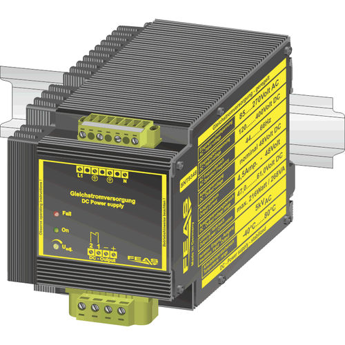 Stromversorgung für DIN-Schiene - SNT9348 - FEAS GmbH - AC/DC / Einfachausgang / Schaltnetzteil