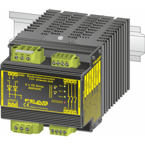 Redundanzmodul für DC-Netzteile - RZM400-50M - FEAS GmbH - regelbar