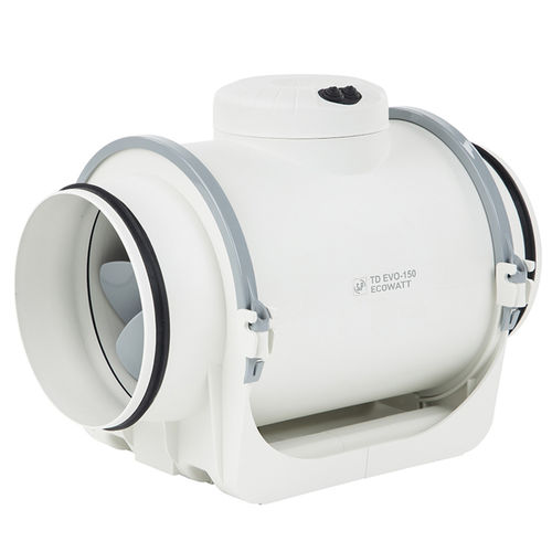 Kanalisierbarer Ventilator - TD-EVO ECOWATT Series - Soler & Palau - IP44 / Zentrax / Luftumwälz