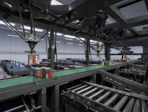 Knickarmroboter - TRAPO GmbH - Delta / 6-Achs / Verpackung