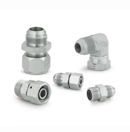 Hydraulikanschluss - 10 BUHLO-S - Parker Tube Fittings Division - Einschraub / Flansch / 90°-Winkel