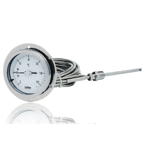 Thermometer / Gasdruck mit Fernleitung - TMT 701 - Trafag AG sensors & controls - Bimetall / mit Zifferblatt-Anzeige / IP65
