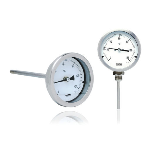 Bimetall-Thermometer - TMT 501 - Trafag AG sensors & controls - mit Zifferblatt-Anzeige / Tauchfühler / Industrie