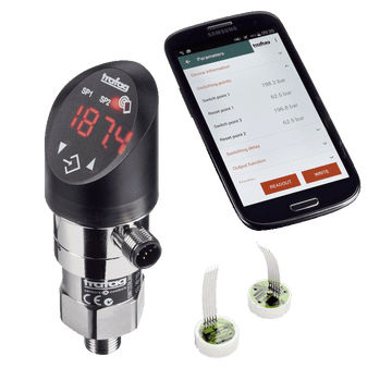 Dünnschicht-Druckschalter - DPC 8380 - Trafag AG sensors & controls - Relativdruck / für Flüssigkeiten / Edelstahl
