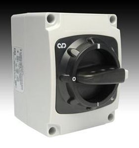 Manueller Umschalter - 20 - 40 A | SCODP series - Craig & Derricott - geschlossen