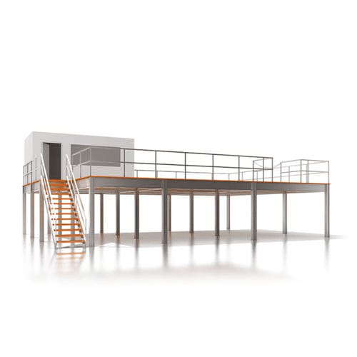 Stahlbaubühne für Lagerhallen - STILL