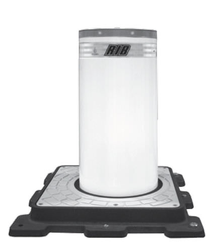 Automatischer versenkbarer Poller - T 275 A - RIB - manuell / für Fußgängerzone