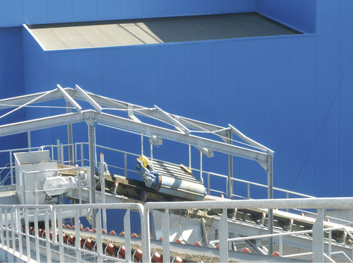 Partikelabscheider - 28 series - BAKKER MAGNETICS - Überband-Magnet / für die Recyclingindustrie / schwebend